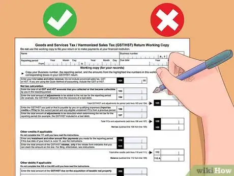 Image titled Complete a Canadian GST Return Step 4