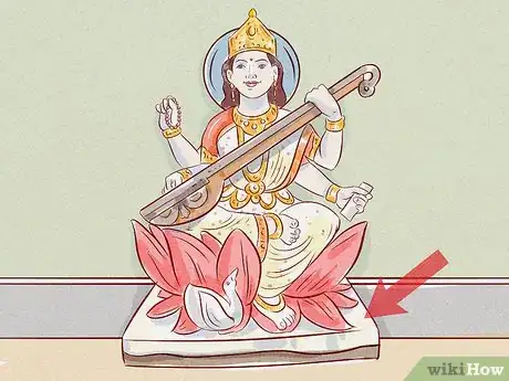 Image titled Celebrate Saraswati Puja at Home Step 6