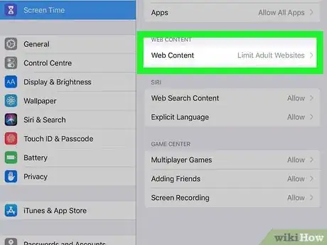 Image titled Block Websites on an iPad Step 9