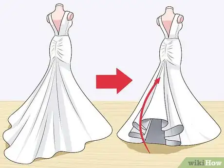 Image titled Walk in a Wedding Dress Step 11