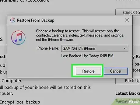 Image titled Restore Your iPhone Without Updating Step 15