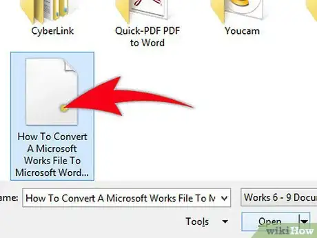 Image titled Convert Microsoft Works to Microsoft Word Step 6