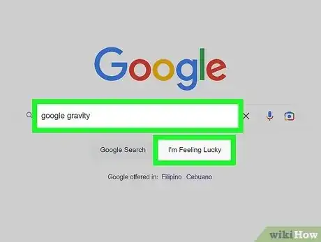 Image titled Do Google Gravity Step 3