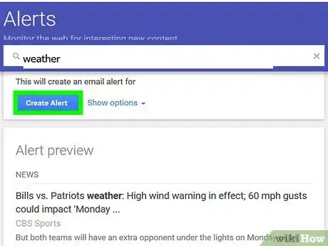 Image titled Use Google Alerts Step 3