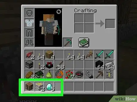 Image titled Craft a Diamond Sword in Minecraft Step 1