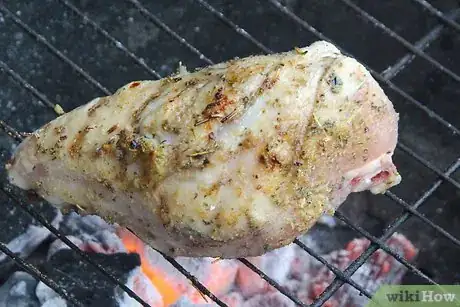 Image titled Grill Bone‐in Chicken Breast Step 6