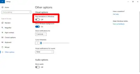 Image titled Disable Animations in Windows 10 Method 1 Step 4.png
