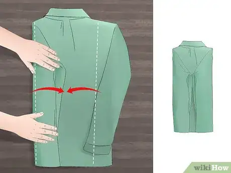 Image titled Fold a Shirt for Business Travel Step 3