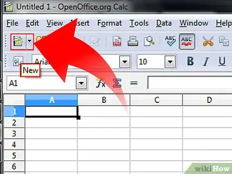 Image titled Learn Spreadsheet Basics with OpenOffice.org Calc Step 3Bullet2