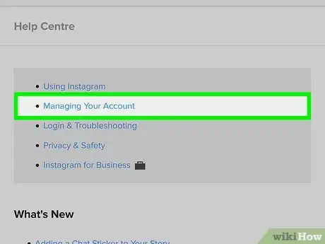 Image titled Delete an Instagram Account Step 7