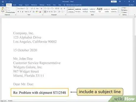 Image titled Write an Office Letter Step 9