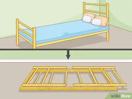 Image titled Paint a Metal Bed Frame Step 1