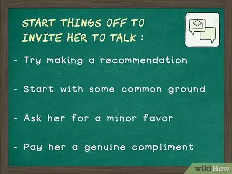 Image titled Keep the Conversation Flowing with a Girl (for Guys) Step 1