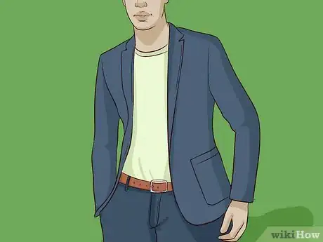 Image titled Wear a T Shirt with a Blazer Step 2