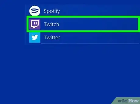 Image titled Live Stream PS4 on Twitch Step 4