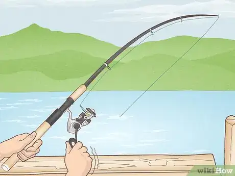 Image titled Use a Fishing Rod Step 7