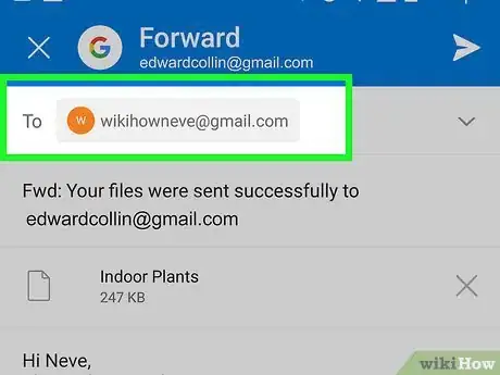 Image titled Forward an Email Step 16