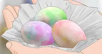 Dye Easter Eggs with Shaving Cream