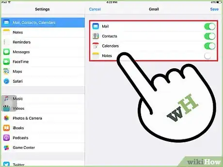 Image titled Set up Email on an iPad Step 19