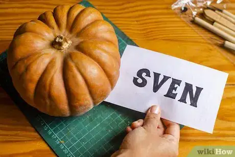 Image titled Carve Names in a Pumpkin Step 3
