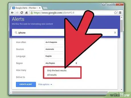 Image titled Set Up Google Alerts Step 5