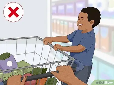 Image titled Put Car Seat in Shopping Cart Step 13