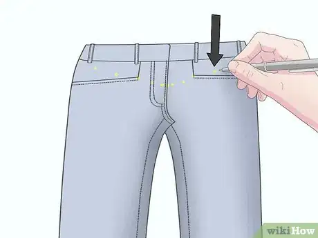 Image titled Make Regular Pants into Maternity Pants Step 2