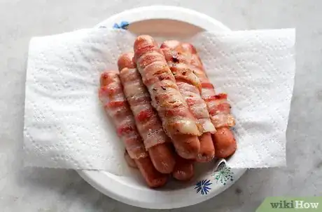 Image titled Make Bacon Wrapped Hot Dogs Step 7