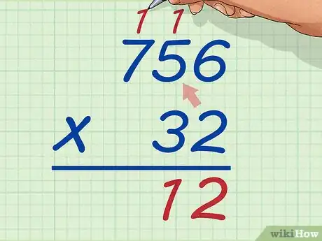 Image titled Do Long Multiplication Step 3