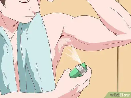 Image titled Apply a Spray Underarm Deodorant Step 7