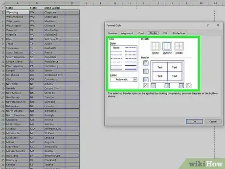 Image titled Add Grid Lines to Your Excel Spreadsheet Step 20