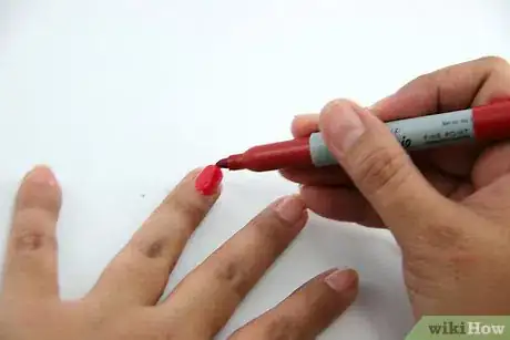 Image titled Color Your Nails With Sharpie Markers Step 4