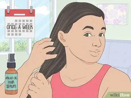 Image titled Get Rid of Frizzy Hair Naturally Step 1