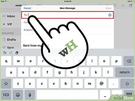 Image titled Mail a Link from an iPad Step 9
