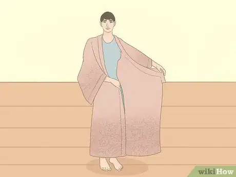 Image titled Dress in a Kimono Step 4