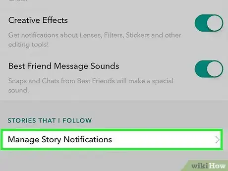 Image titled Turn on Snapchat Notifications Step 10