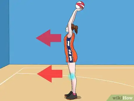 Image titled Shoot in Netball Step 1