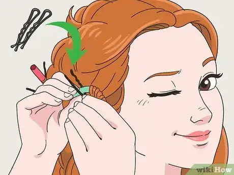 Image titled Curl Your Hair with Straws Step 15