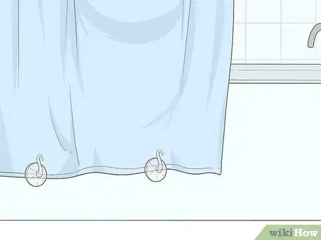 Image titled Keep a Shower Curtain from Blowing in Step 4