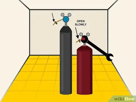 Image titled Set Up an Oxy Acetylene Torch Step 06