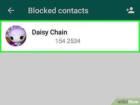 Image titled Unblock Contacts on WhatsApp Step 14