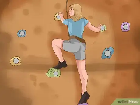 Image titled Improve at Indoor Rock Climbing Step 10