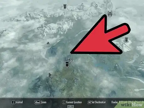 Image titled Use the in Game Map in Skyrim Step 12