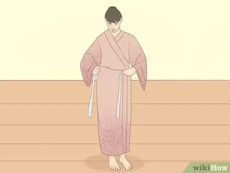 Image titled Dress in a Kimono Step 5