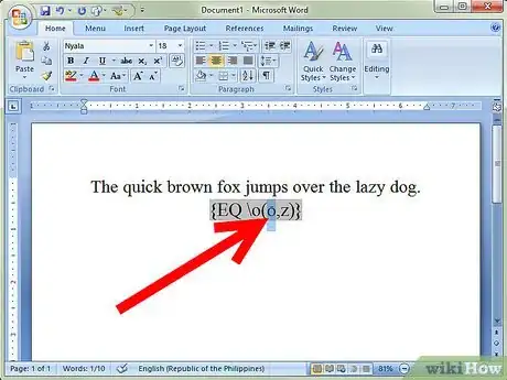 Image titled Make Custom Special Characters in Word Step 13