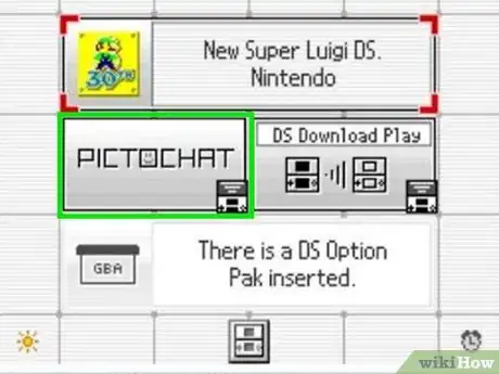 Image titled Use Pictochat on a Nintendo Ds Lite Step 4