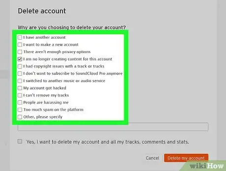 Image titled Delete a Soundcloud Account Step 6