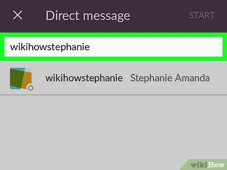 Image titled Add Someone to a Direct Message on Slack on Android Step 4