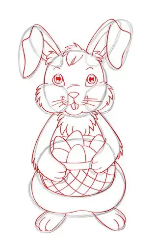 Image titled Draw the Easter Bunny Step 16