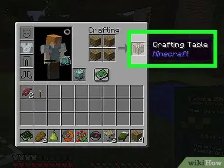 Image titled Make a Crafting Table in Minecraft Step 17